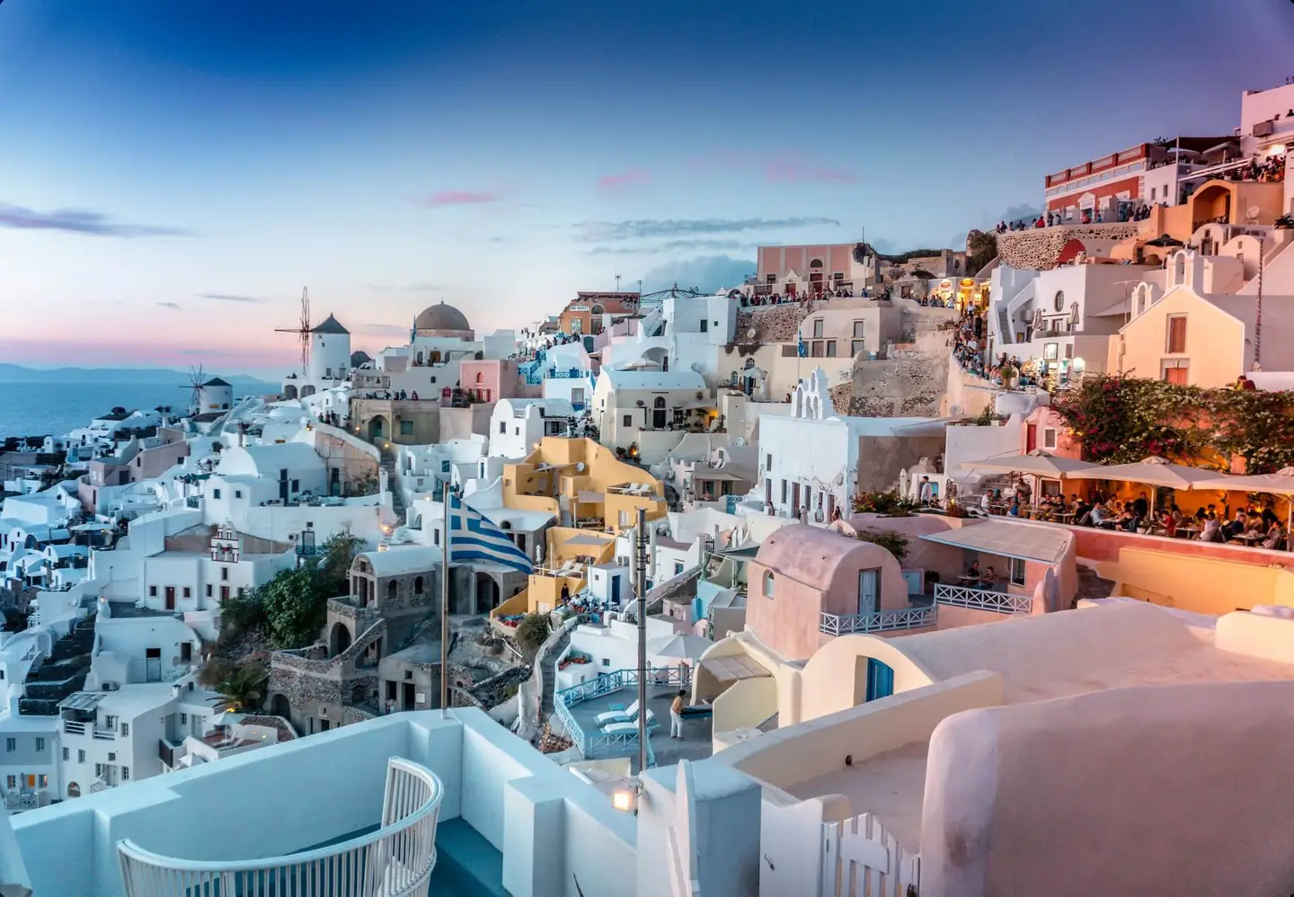 Santorini dovolenka