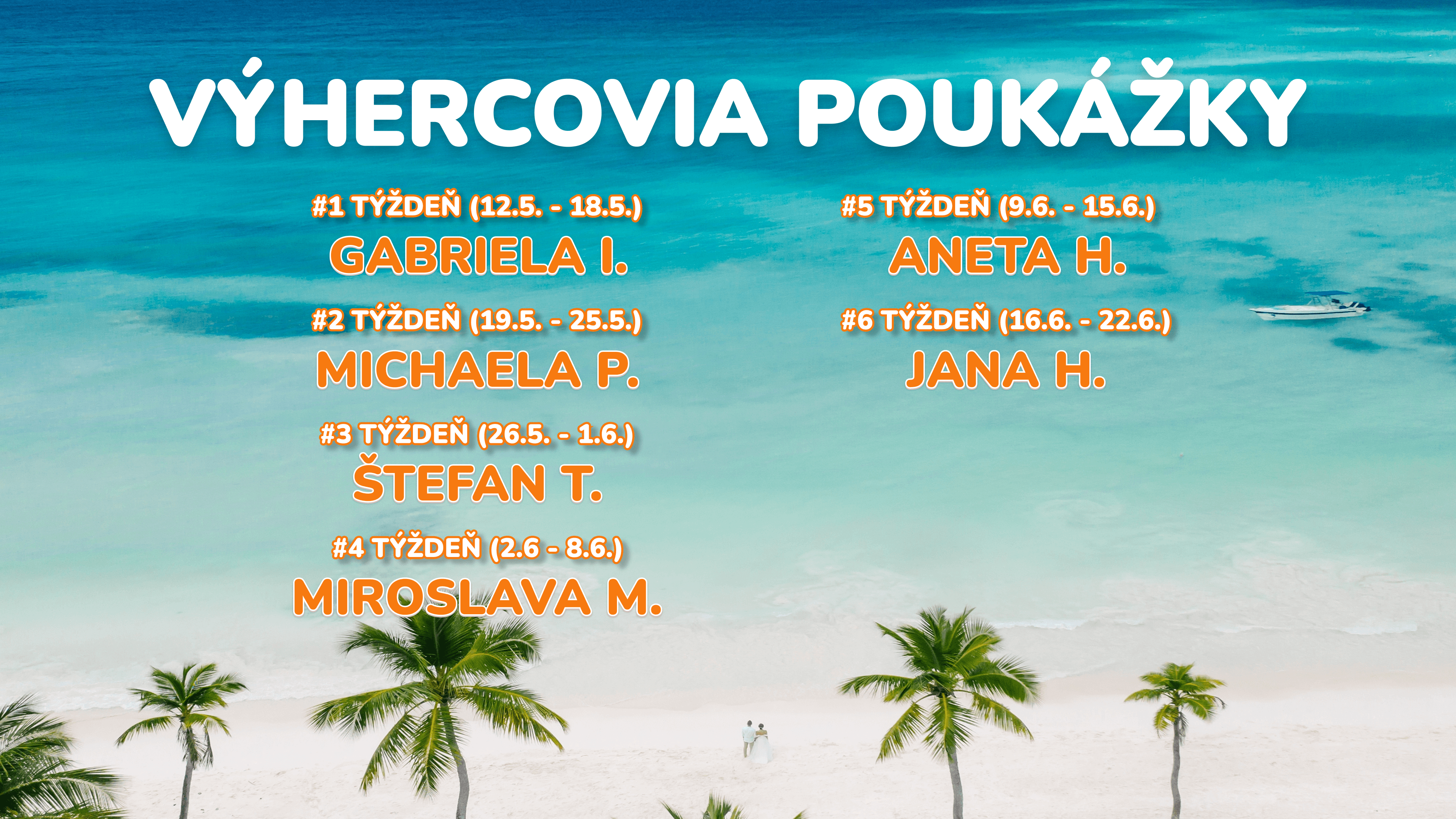 výhercovia súťaže