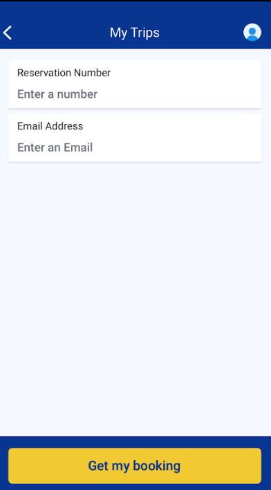 ryanair app rezervacne udaje